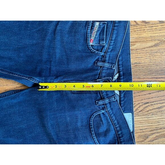 DIESEL LIV Blue Denim Jeans Pants Women's Size 28 - Picture 8 of 10